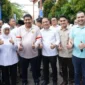 Menteri PKP RI Maruarar Sirait menghadiri kolaborasi Program Pembiayaan Perumahan dan Pemberdayaan Ekonomi Rakyat melalui skema KUR Perumahan di Gedung SMP Negeri 27 Surabaya, Minggu (3/5/2026). (Foto: Kementerian PKP)