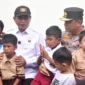 Kapolda Sumbar Irjen Pol. Gatot Tri Suryanta mengunjungi Huntara Batang Anai, Padang Pariaman, Rabu (13/5/2026). (Foto: Diskominfo Padang Pariaman)