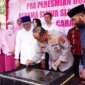 Kapolda Sumbar Irjen Pol Gatot Tri Suryanta bersama Bupati Tanah Datar Eka Putra meresmikan GOR dan groundbreaking asrama SLB Kemala Bhayangkari di Nagari Lubuak Jantan, Kecamatan Lintau Buo Utara, Jumat (22/5/2026). (Foto: Prokopim Tanah Datar)