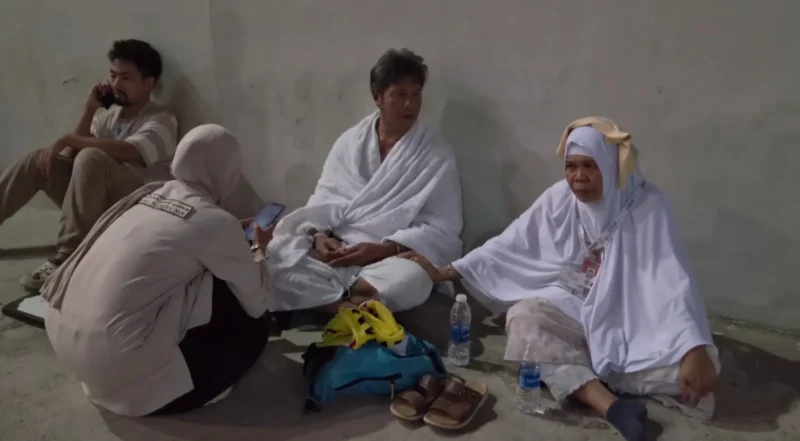 Kemenhaj menyiagakan Mobile Crisis Rescue (MCR) di kawasan Jamarat. (Foto: Kemenhaj)