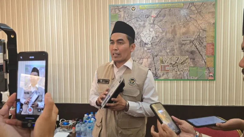 Direktur Jenderal Pengembangan Ekosistem Ekonomi Haji dan Umrah (PEEHU) Kemenhaj RI, Jaenal Effendi. 