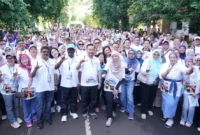 Puncak Pekan Imunisasi Dunia 2026 di Balai Sidang Universitas Indonesia, Depok, Sabtu (2/5/2026). (Foto: Kemenkes)