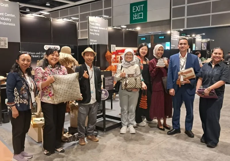 Kemenperin memfasilitasi partisipasi IKM binaan dalam ajang internasional Home InStyle 2026 di Hong Kong Convention and Exhibition Centre, Hong Kong. (Foto: Kemenperin)