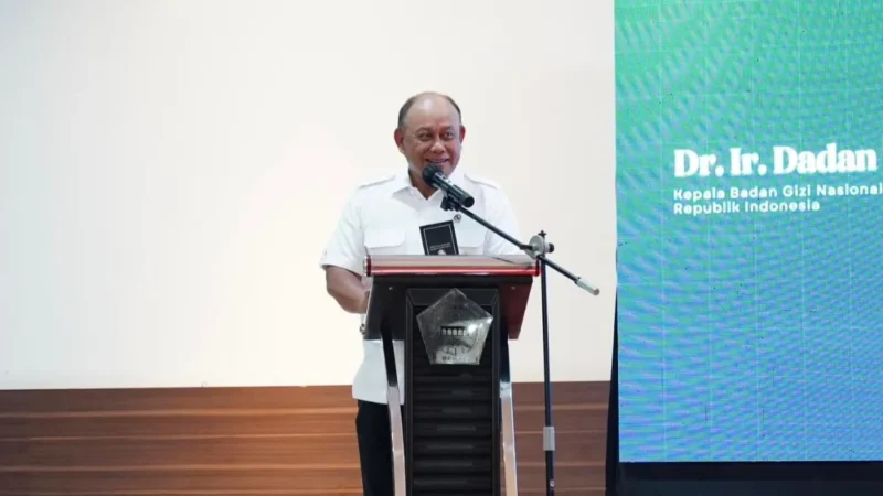 Kepala Badan Gizi Nasional (BGN), Dadan Hindayana. (Foto: Biro Hukum dan Humas BGN)