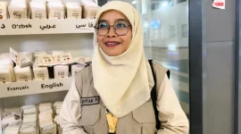 Kepala Pembimbing Ibadah Daerah Kerja Bandara, Anis Diyah Puspita. (Foto: Kemenhaj)