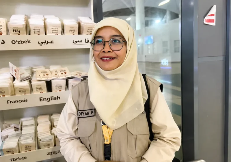 Kepala Pembimbing Ibadah Daerah Kerja Bandara, Anis Diyah Puspita. (Foto: Kemenhaj)