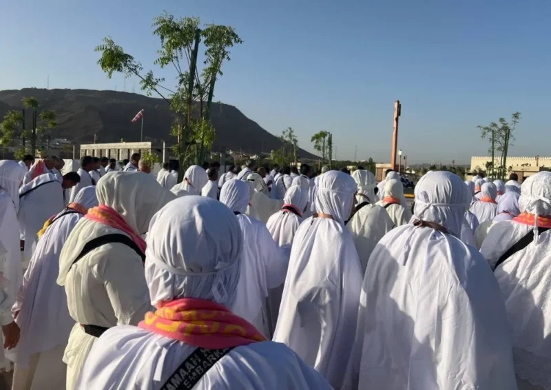 Operasional gelombang pertama jemaah haji reguler Indonesia di Madinah resmi berakhir, Jumat (15/5/2026). (Foto: Kemenhaj)