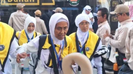 Kemenhaj memastikan layanan konsumsi jemaah haji Indonesia jelang fase puncak haji atau Armuzna berjalan optimal. (Foto: Kemenhaj)