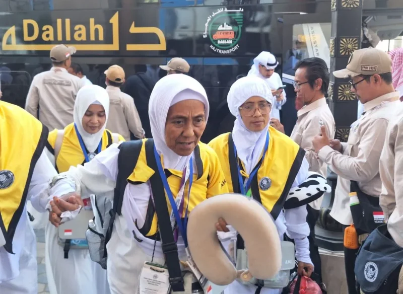 Kemenhaj memastikan layanan konsumsi jemaah haji Indonesia jelang fase puncak haji atau Armuzna berjalan optimal. (Foto: Kemenhaj)