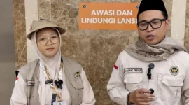 Koordinator Landis Sektor 2 Daker Makkah, Mohammad Anang Firdaus. (Foto: Kemenhaj)