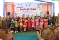 Sebanyak 71 peserta mengikuti Lomba Bertutur Tingkat SD/MI se-Kota Pariaman 2026 di Gedung Perpustakaan dan Kearsipan Kota Pariaman, Selasa (5/5/2026). (Foto: Diskominfo Pariaman)