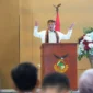 Menag Nasaruddin Umar menghadiri Halal Bihalal dan Silaturahmi Masyarakat Buton se-Jabodetabek di Gedung Graha Garda Dirgantara, Jakarta, Jumat (9/5/2026). (Foto: Kemenag)