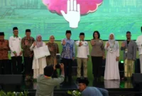 Menteri Agama Nasaruddin Umar dalam Temu Nasional Pondok Pesantren di Jakarta, Senin (18/5/2026). (Foto: Kemenag)