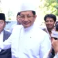 Menag Nasaruddin Umar memberikan keterangan pers selepas Salat Iduladha 1447 H di Masjid Istiqlal, Jakarta, Rabu (27/5/2026). (Foto: Firmandan Wijaya/Kemenag)