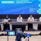 Menkes Budi Gunadi Sadikin dalam konferensi pers di ruang dr. J. Leimena Kemenkes Jakarta, Kamis (7/5). (Foto: Kemenkes)