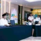 Mensos Saifullah Yusuf (Gus Ipul) saat konferensi pers di Kantor Kementerian Sosial, Rabu (13/5/2026). (Foto: Kemensos)