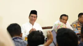 Mentan Andi Amran Sulaiman dalam konferensi pers di Jakarta, Selasa (19/5/2026). (Foto: Kementan)