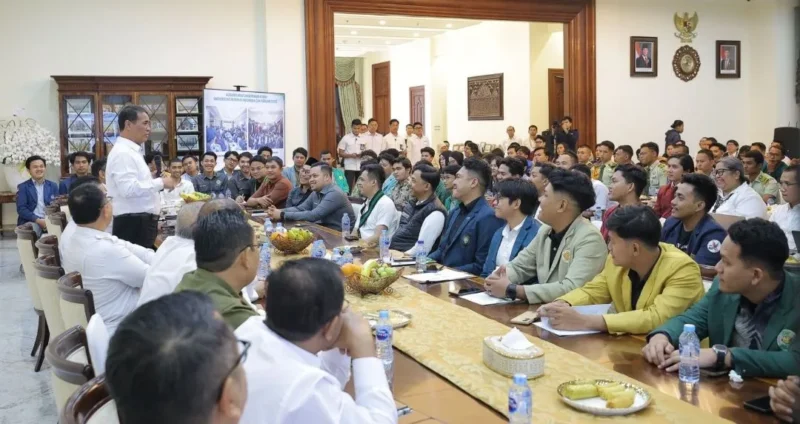Mentan Andi Amran Sulaiman dalam diskusi bersama BEM seluruh Indonesia di Jakarta, Rabu (6/5/2026). (Foto: Ditjen PKH Kementan)
