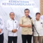 Menteri Ketenagakerjaan, Yassierli resmi menutup Program Magang Nasional Batch 2 di Ruang Tridarma Kemnaker, Jakarta, Selasa (26/5/2026). (Foto: Kemnaker)