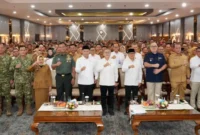 Menteri Koperasi Ferry Juliantono menghadiri Musyawarah Nasional (Munas) II DPP PAPDESI di Jakarta, Senin (115). (Foto Kemenkop)