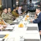 Menteri PKP Maruarar Sirait bertemu Direktur Utama BSI Anggoro Eko Cahyo di The Tower, Jakarta, Kamis (21/5/2026). (Foto: Kementerian PKP)