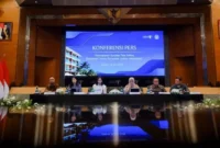 Menteri Pariwisata Widiyanti Putri Wardhana saat konferensi pers di Gedung Sapta Pesona, Jakarta, Selasa (26/5/2026). (Foto: Kemenpar)