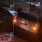 Kondisi mobil dinas Wagub Sumbar, Vasko Ruseimy setelah mengalami kecelakaan saat perjalanan dinas dari Solok Selatan menuju Padang. (Foto: Tangkapan layar Instagram @vasco_ruseimy)
