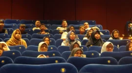 Suasana nobar Film Semua Akan Baik-Baik Saja di XXI Basko City Mall, Minggu (31/5/2026). (Foto: Diskominfo Padang Panjang)