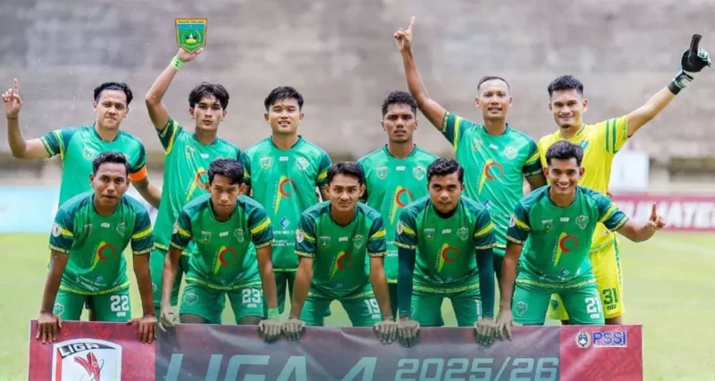 PSPP Padang Panjang dipastikan melaju ke Putaran Nasional Liga 4 Piala Presiden musim 2025/2026. (Foto: Diskominfo Padang Panjang)