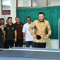 Wali Kota Padang, Fadly Amran menghadiri pelantikan Pengcab PTMSI Padang masa bakti 2025-2029 di Aula Kantor Dinas PMD Sumbar, Minggu (3/5/2026). (Foto: Prokopim Padang