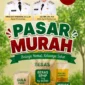 Pemkab Dharmasraya kembali menggelar pasar murah di halaman Masjid Babussalam Nagari IV Koto Pulau Punjung, Jumat (22/5/2026). (Foto: Diskominfo Dharmasraya)