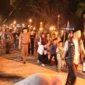 Suasana Pawai Obor Takbir Keliling dalam rangka menyambut Hari Raya Idul Adha 1447 H/2026 M di Pasbar, Selasa (26/5) malam. (Foto: Diskominfo Pasbar)