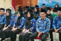 Bawaslu RI melantik CPNS melalui zoom meeting pada Selasa (19/5/2026). (Foto: Ist)