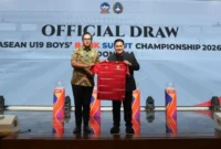 Ketua Umum PSSI Erick Thohir menghadiri pembagian grup Piala AFF U-19 di Kantor Gubernur Sumatera Utara, Medan, Kamis (7/5). (Foto: Kemenpora)