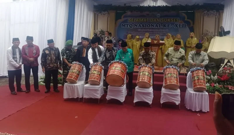MTQ Nasional ke-42 Tingkat Kecamatan Kuranji resmi ditabuh di halaman Kantor Camat Kuranji, Rabu (6/5/2026). (Foto: Diskominfo Padang)