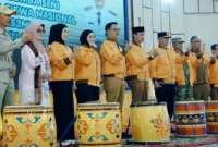 
Bupati Solsel Khairunas membuka O2SN dan FLS3N jenjang SD/MI dan SMP/MTs tahun 2026 di Aula Sarantau Sasurambi, Selasa (19/5/2026). (Foto: Humas Pemkab Solsel)
