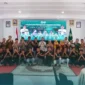 Wakil Wali Kota Padang Panjang Allex Saputra melepas PSPP berlaga di Liga 4 Piala Presiden musim 2025/2026 di Hall Lantai III Balai Kota, Kamis (21/5/2026). (Foto: Diskominfo Padang Panjang)