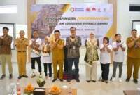 Pendampingan sentra IKM berbasis kerajinan bambu