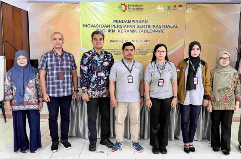 Kemenperin menggelar pendampingan sertifikasi halal di Bandung. (Foto: Kemenperin)