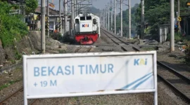 Kemenhub bersama PT KAI segera mempercepat penertiban di seluruh titik guna meningkatkan keselamatan perjalanan kereta api. (Foto: Kemenhub)