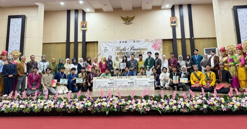 Majlis Penutupan 7 Wonders Explorace: Culture Edition Sesi 2025/2026 sukses digelar, Sabtu (23/5/2026) malam. (Foto: Ist) 