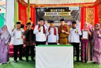 Kepala Kanwil Kemenag Sumbar, Mustafa meresmikan gedung hasil pembangunan dan rehabilitasi program PHTC di MAN 3 Plus Keterampilan Kota Payakumbuh, Senin (4/5/2026). (Foto: Kemenag Sumbar)