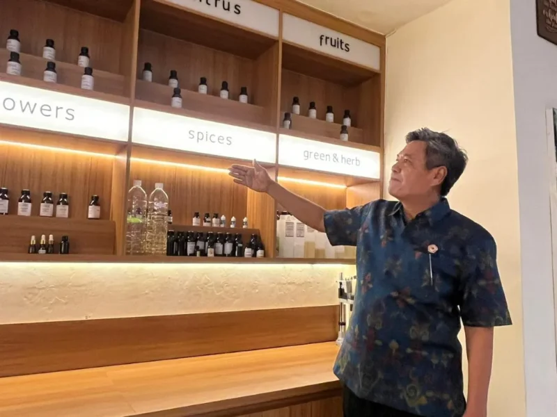 Kementan terus mempercepat hilirisasi minyak atsiri nasional melalui pengembangan PFF Bali. (Foto: Kementan)