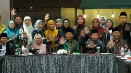 Menag Nasaruddin Umar saat kegiatan Strategi Komunikasi Pesantren Ramah Anak yang digelar Direktorat Pendidikan Diniyah dan Pondok Pesantren di Jakarta. (Foto: Kemenag)