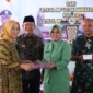 Wali Kota Payakumbuh, Zulmaeta dalam acara pisah sambut Letkol Inf. Ucok Namara di Markas Kodim 0306/50 Kota, Tanjung Pati, Rabu (13/5/2026). (Foto: MC Payakumbuh)