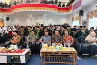 Ponpes Darul Hikmah Pasbar menggelar Wisuda Tahfizhul Qur’an angkatan ke-XI di Aula Bupati Pasbar, Sabtu (9/5). (Foto: Diskominfo Pasbar)