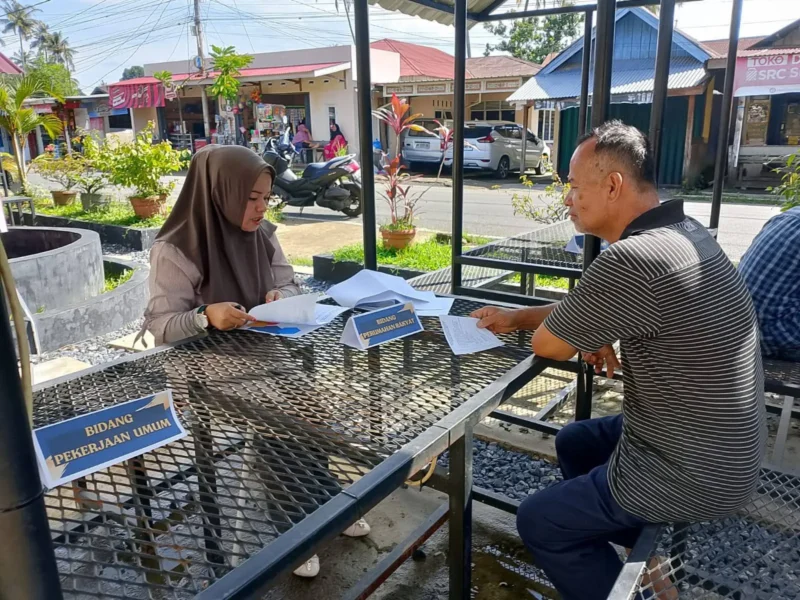 Kelurahan Payolansek mengoptimalkan Posyandu berbasis enam SPM. (Foto: MC Payakumbuh)