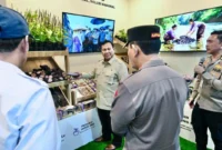 Presiden Prabowo Subianto mengapresiasi berbagai inovasi di sektor pangan dan energi. (Foto: BPMI Setpres)