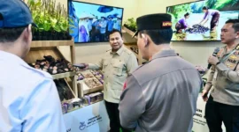 Presiden Prabowo Subianto mengapresiasi berbagai inovasi di sektor pangan dan energi. (Foto: BPMI Setpres)