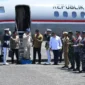 Presiden Prabowo Subianto mendarat di Pulau Miangas pada Sabtu (9/5/2026) sekitar pukul 10.30 waktu setempat. (Foto: Setkab RI) 